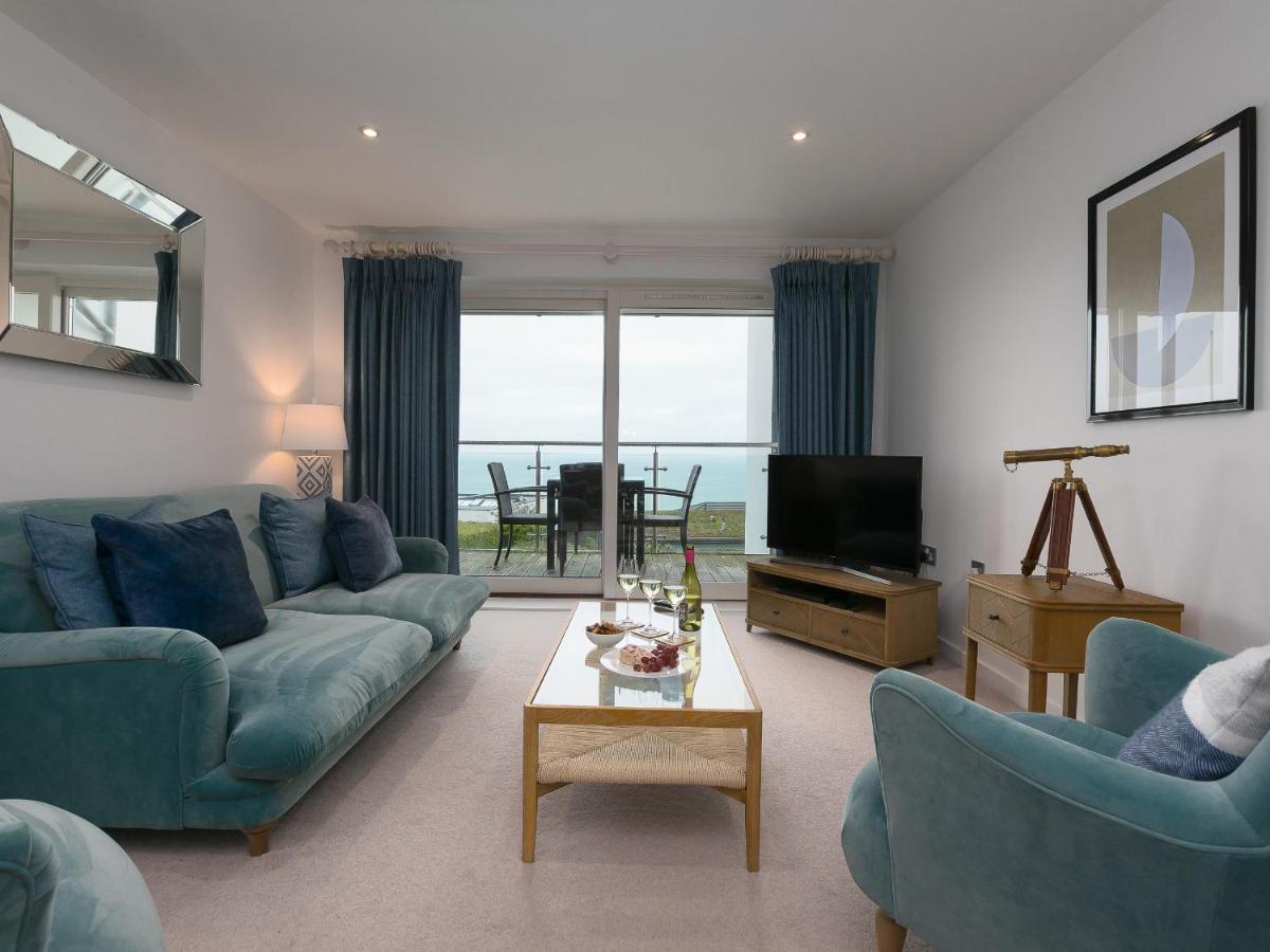 Far Cliffs Apartment St Ives  Bagian luar foto